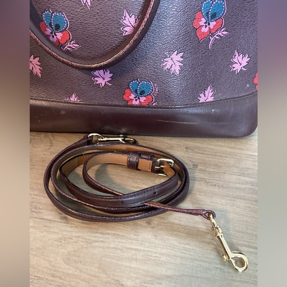 Coach | SIERRA SATCHEL IN WILDFLOWER PRINT COATED CANVAS - w Crossbody Strap - Picture 5 of 7